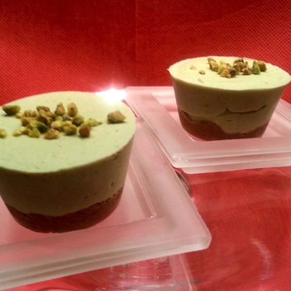 briciole golose-cheesecake-alpistacchio-monoporzione